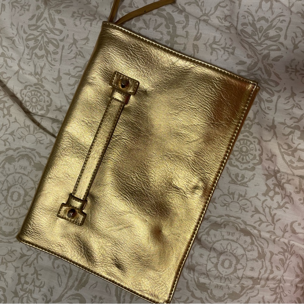 Gold Clutch Purse